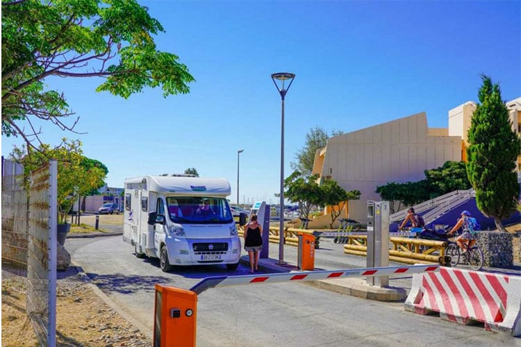 Barcarès aire pour camping-cars