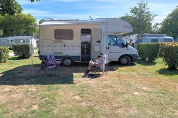 Aire de services dans un Camping - Mers-Les-Bains