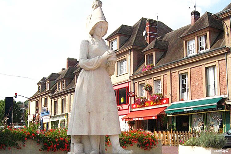 Photo de Marie Harel l'inventrice du Camenbert selon les légendes local de Vimoutiers