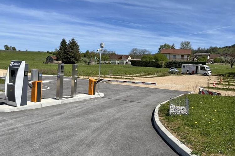Beaufort-Orbagna aire pour camping-cars