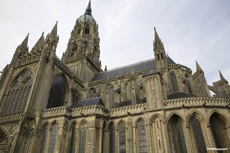 aire de camping-car de Bayeux, cathédrale de Bayeux