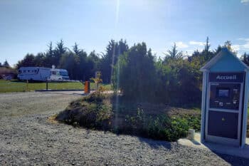 Pénestin motorhome park, Entrance