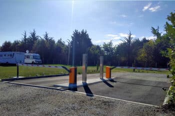 Pénestin caravan park, entry point