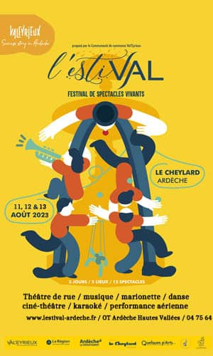 Le Cheylard aire pour camping-cars Festival