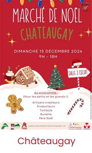 Chateaugay marché de noel 2024