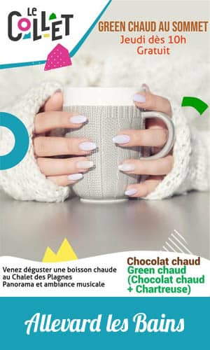 Affiche green chaud Allevard les bains