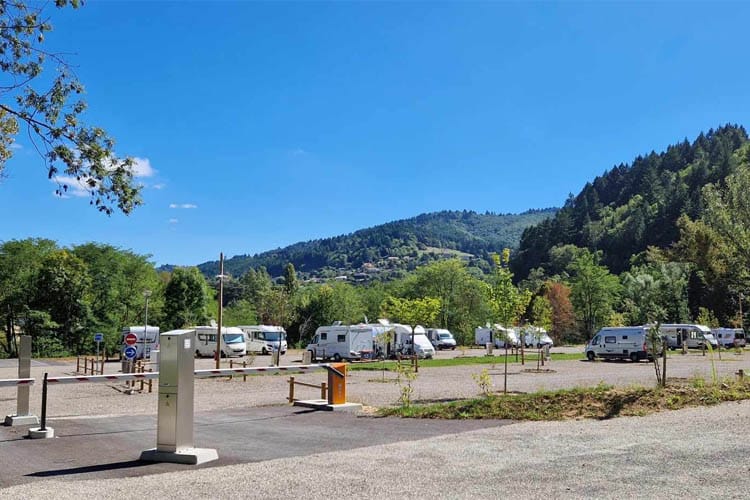 Le Cheylard motorhome service area 4Le Cheylard motorhome service area 4