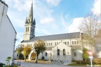 Plomelin eglise paroissiale Saint-Mellon