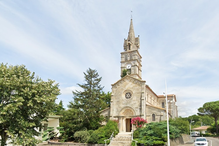 photo de l'église Saint Sauveur de Sanguinet