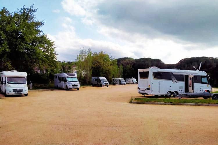 Le Boulou motorhome park