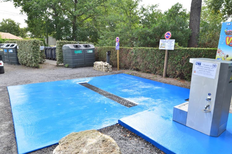 Sanguinet aire pour camping cars camping