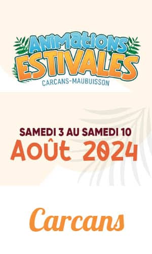 Animations estivales à Carcans