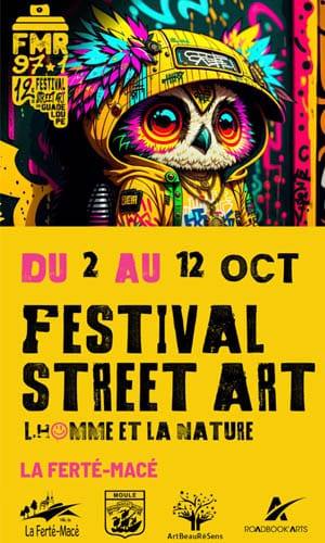 Ferté-Macé Affiche Festival street art