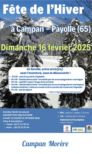 Campan Morère fête de l'hiver