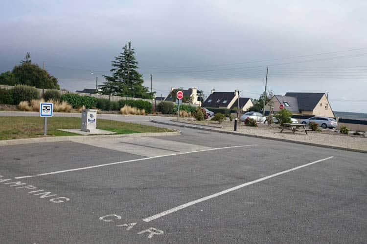 Crozon zona para cmaping-cars