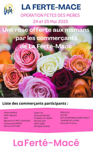 Ferté-Macé fête des mères 2025