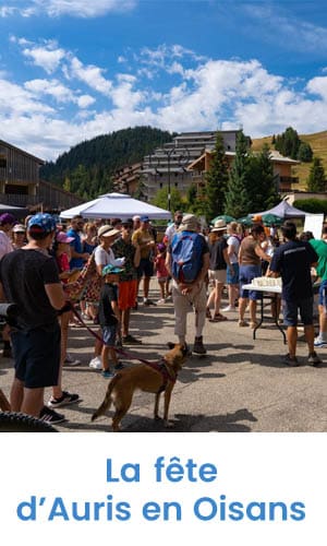la fête d'Auris en Oisans