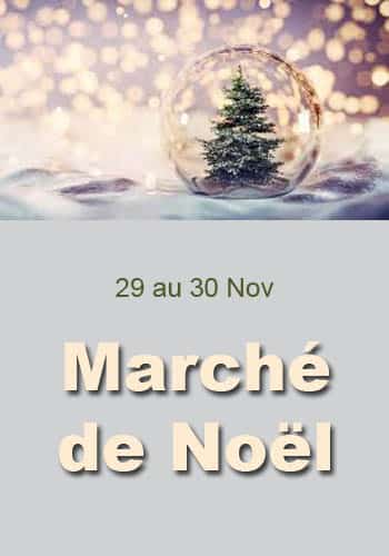 Affiche Carcans Marché de Noël