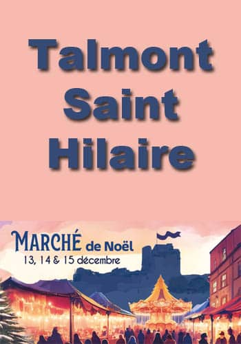 Affiche Marché Talmont-Saint-Hilaire