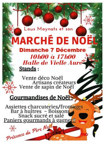 Affiche Marché de Noël Vielle-Aure